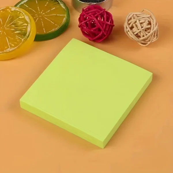 300-piece self-adhesive sticky note set - vibrant neon colors - Image 6