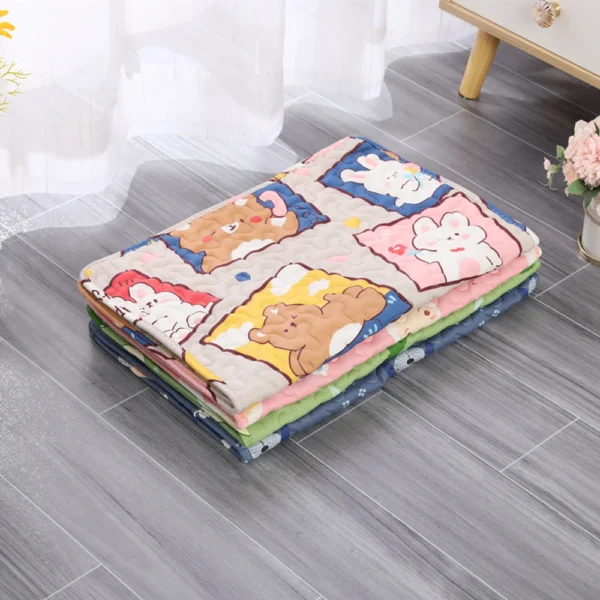 Moisture Proof Pet Dog Floor Mat Cooling Sofa Cushion Skin Friendly - Image 3