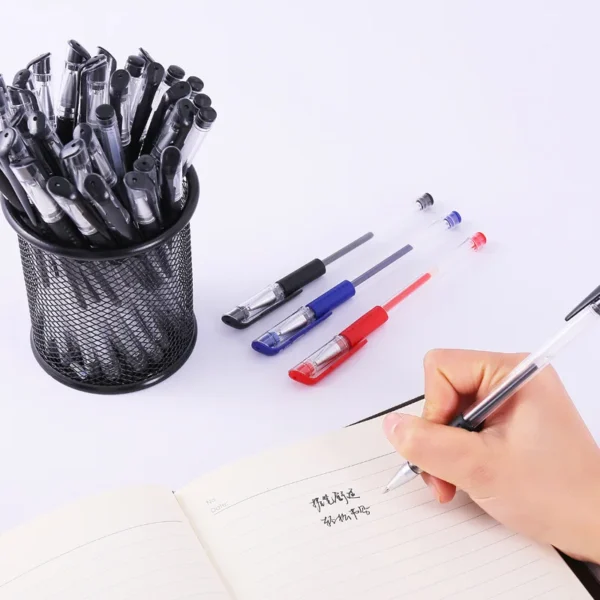 Gel Pen Fine Point, Retractable Gel Ink Rollerball Pens for Smooth - Image 3