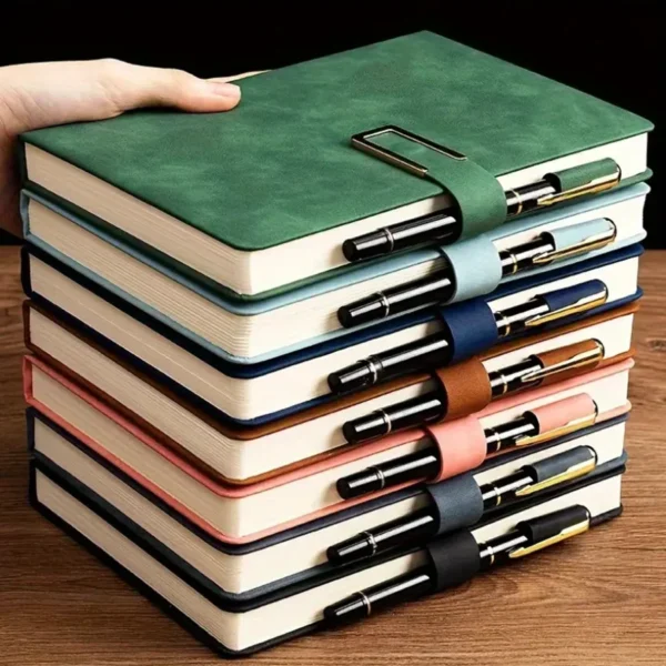 Custom Soft-Cover Vintage A5 Leather Notebook - Image 2