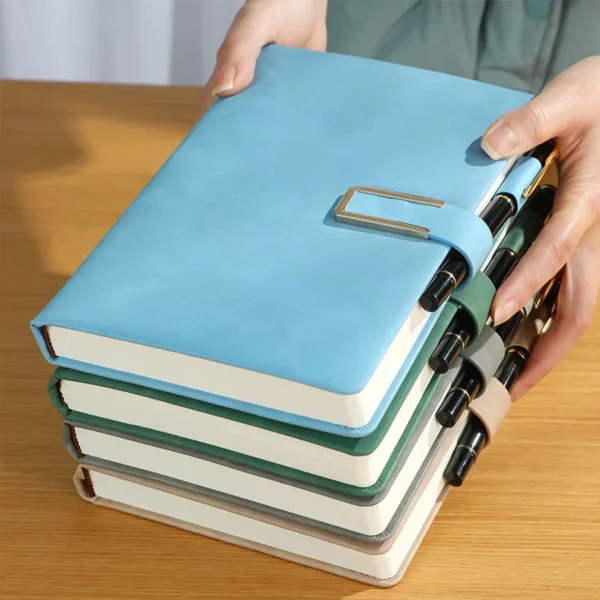 Custom Soft-Cover Vintage A5 Leather Notebook - Image 6