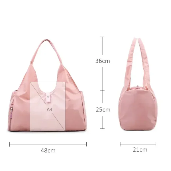 Solid Yoga Mat Bag Gym Fitness Handbags for Women Men Training - Image 6