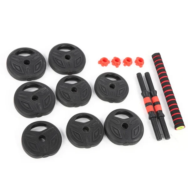 Dumbbell Set Roundness Dumbbell Domestic Exercise Fitness Equipment - Image 2